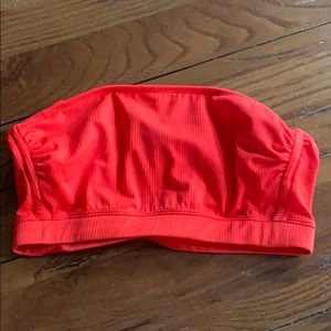 Tube bandeau bathing suit top